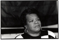 Maya Angelou accepts Peace Prize.