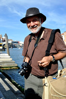 Ken Martin in Venice with SU Study Abroad