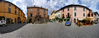 San Marco Piazza, Tuscania, IT by Ken Martin